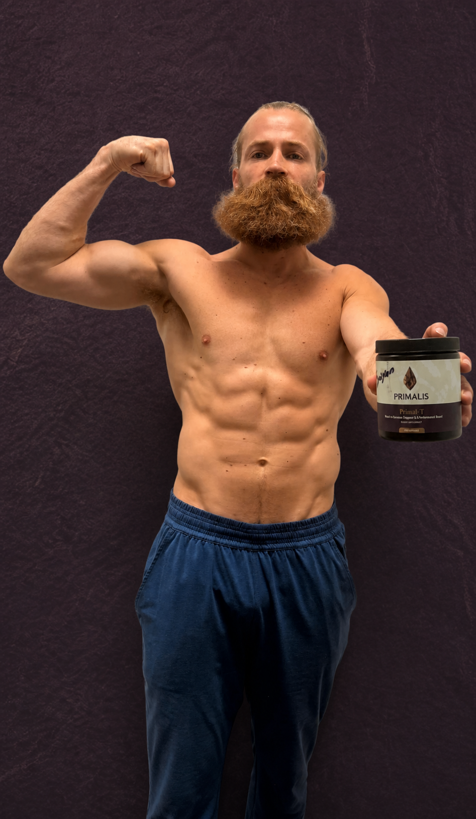 BRENDAN KELLY holding Primali-T
