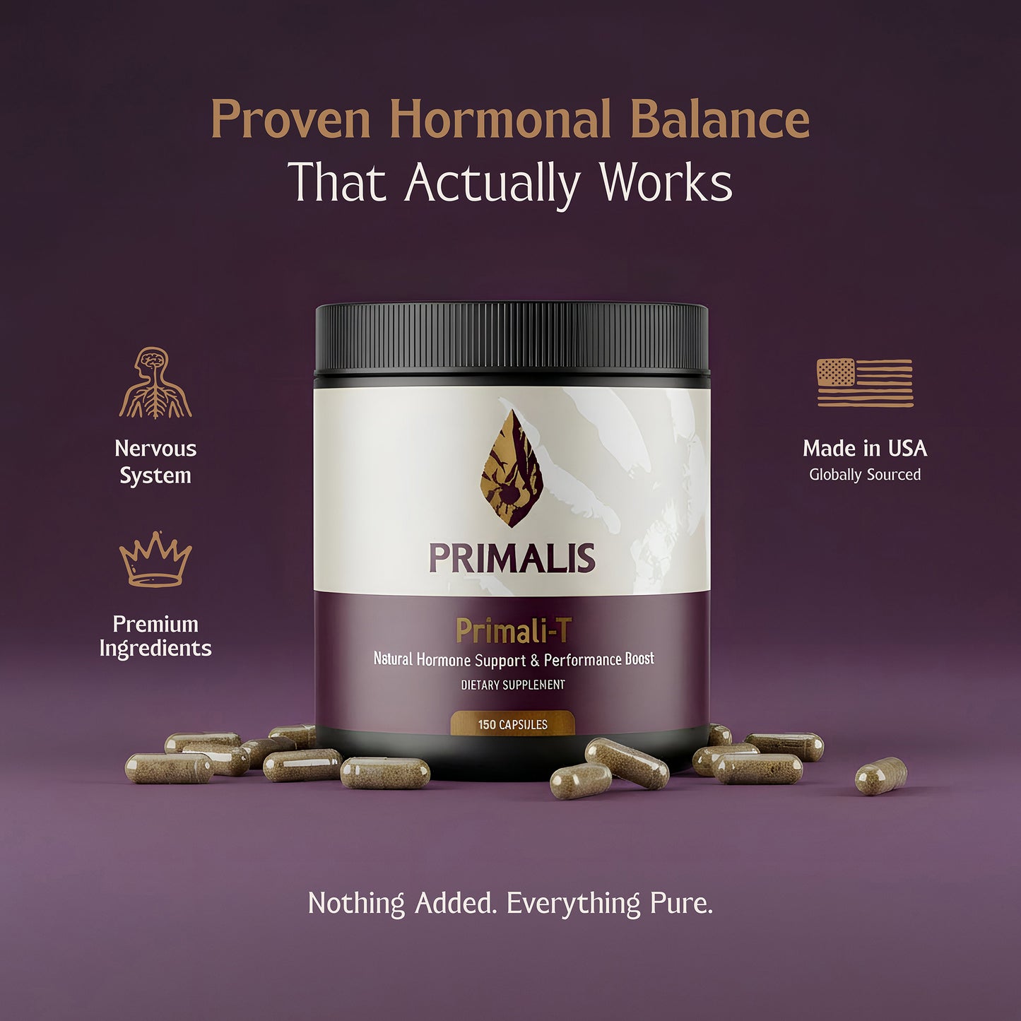 Primali-T - Apoyo hormonal natural y mejora del rendimiento