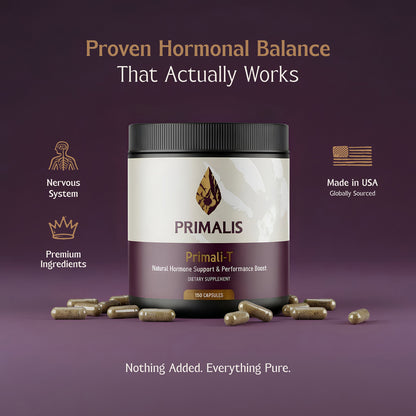 Primali-T - Apoyo hormonal natural y mejora del rendimiento