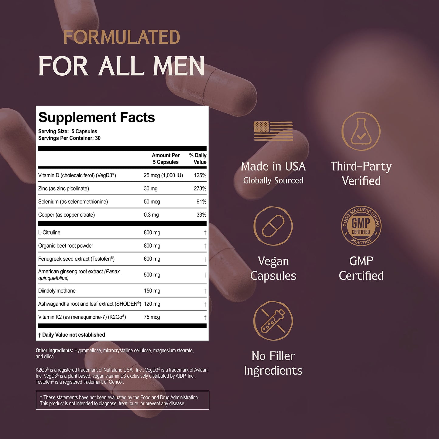 Primali-T - Apoyo hormonal natural y mejora del rendimiento