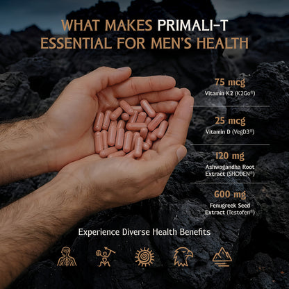 Primali-T - Apoyo hormonal natural y mejora del rendimiento