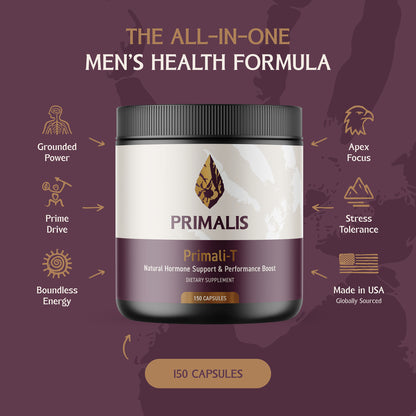 Primali-T - Apoyo hormonal natural y mejora del rendimiento