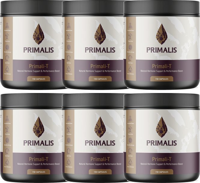 6 BOTTLES · 180-DAY SUPPLY