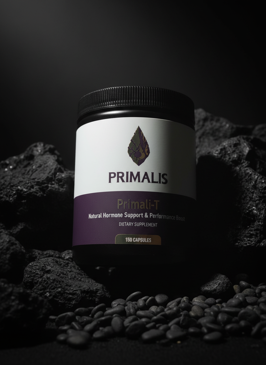 Primali-T bottle on volcanic rocks