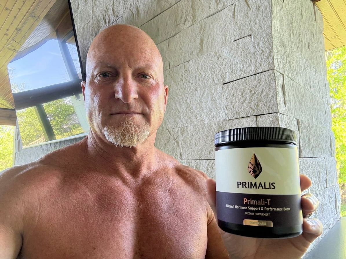 Henry L. holding Primali-T